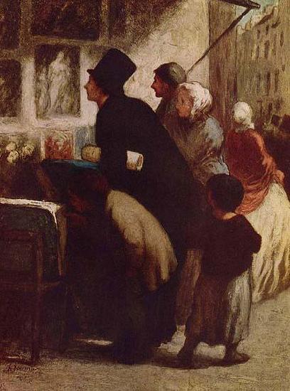 Honore Daumier Der Kupferstich-Handler